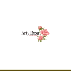 le_cheetah (le_cheetah)さんのカフェ＆バー「Arty Rosa」のロゴへの提案