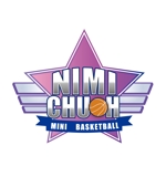 杏 (Anzu01)さんの小学生のミニバスチームのロゴ　チームカラー「紫」チーム名「新見ミニバスケットボールスポーツ少年団」への提案