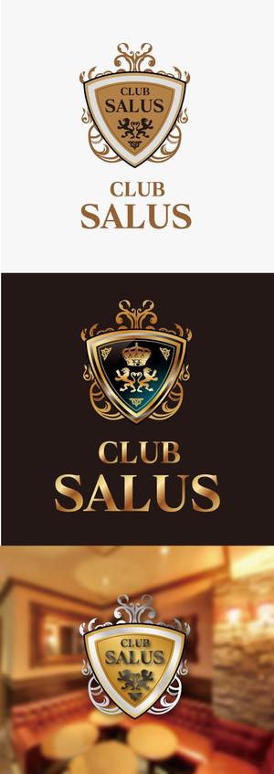 jp tomo (jp_tomo)さんのCLUB【SALUS】のロゴ制作依頼への提案