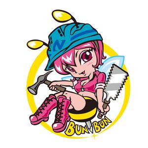 kosei (kosei)さんのミツバチ（女の子）のキャラクターロゴへの提案