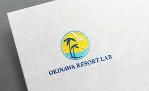 株式会社ガラパゴス (glpgs-lance)さんのリゾート地プロデュース会社「株式会社OKINAWA RESORT LAB」のロゴへの提案