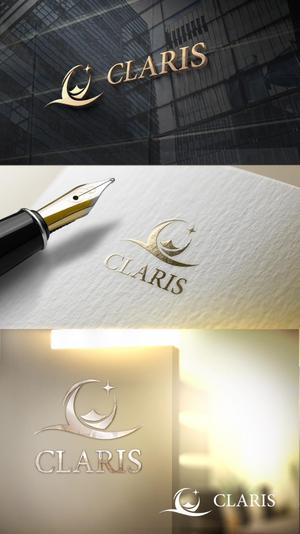 NJONESKYDWS (NJONES)さんのホテル運営会社　CLARIS　RESORT の名刺や封筒などに印刷するロゴへの提案