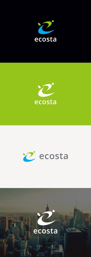 tanaka10 (tanaka10)さんの「ecosta」のロゴ制作依頼への提案
