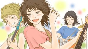 まてぃくる (maticooool)さんのガールズバンドのイラスト１枚（ボカロ曲MV用）への提案