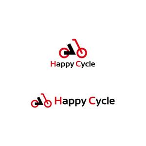 Yolozu (Yolozu)さんの電動アシスト自転車専門店（販売・レンタル・修理）「happy cycle」(ハッピーサイクル)のロゴへの提案