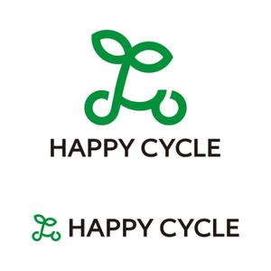 tsujimo (tsujimo)さんの電動アシスト自転車専門店（販売・レンタル・修理）「happy cycle」(ハッピーサイクル)のロゴへの提案