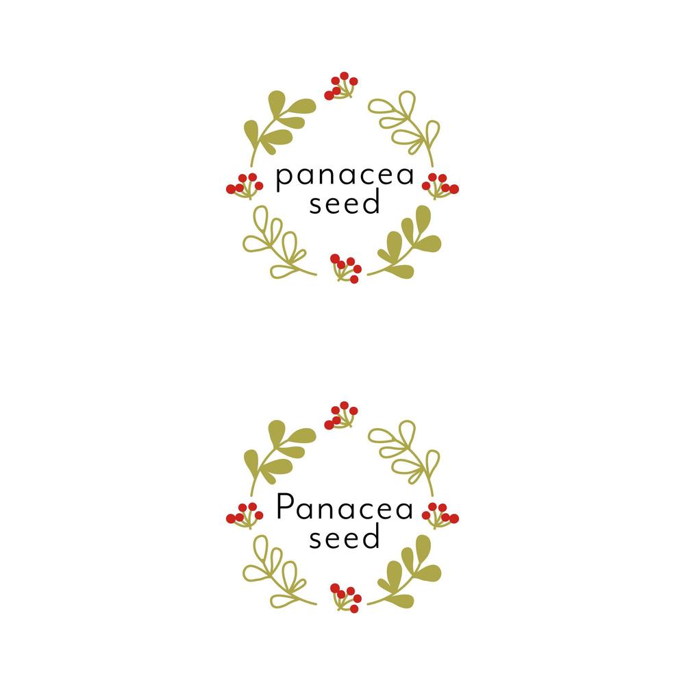 植物美容オイル商品のロゴ