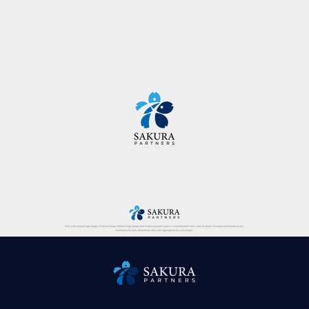 Karma Design Works (Karma_228)さんのコンサルティング会社「SAKURAパートナーズ」のロゴ作成への提案