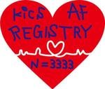 AimerDesign_ｴﾒﾃﾞｻﾞｲﾝ (AimerDesign)さんの臨床研究「KiCS-AF」の記念ロゴへの提案