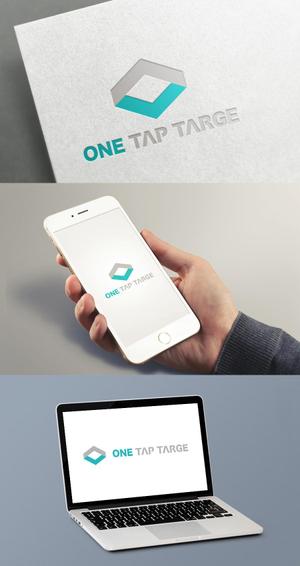 株式会社ガラパゴス (glpgs-lance)さんのWEBサービス「ONE TAP TARGE」のロゴマークへの提案