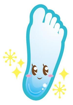 NonnoDesignLabo 片岡希 (NozomiKataoka)さんのかかとのつるつる笑顔　形のイラストへの提案
