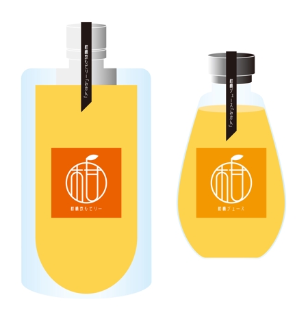 zoe (zoe_s)さんの愛媛県産柑橘100％ジュース・飲むゼリーのラベルデザインへの提案