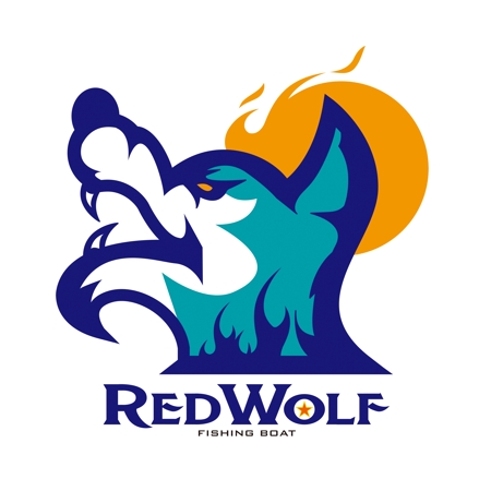 山本周平 (syuhei0828)さんの遊漁船『RED WOLF』のロゴ作成への提案