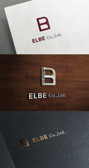 株式会社ガラパゴス (glpgs-lance)さんの新設の会社「株式会社ELBE」のロゴマーク制作への提案
