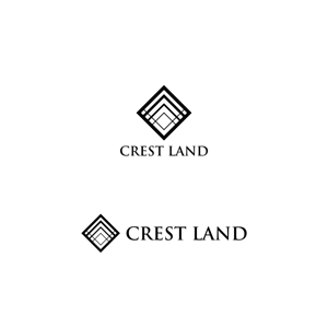 Yolozu (Yolozu)さんの不動産関連会社「CREST LAND」のロゴ作成への提案