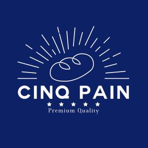 青山デザイン (aoyamatsuru)さんのパン屋さん　Cinq Pain　のロゴデザインへの提案