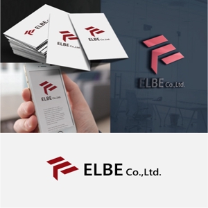 drkigawa (drkigawa)さんの新設の会社「株式会社ELBE」のロゴマーク制作への提案