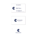  K-digitals (K-digitals)さんの独立に伴う「KIGAKI」名刺デザインをお願いします。への提案