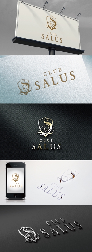 k_31 (katsu31)さんのCLUB【SALUS】のロゴ制作依頼への提案