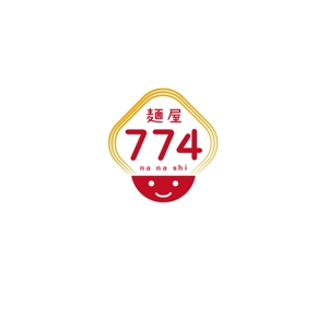 K-digitals (K-digitals)さんのラーメン屋「麺屋774」のロゴへの提案