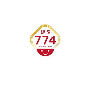  K-digitals (K-digitals)さんのラーメン屋「麺屋774」のロゴへの提案