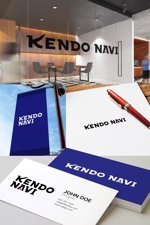 YOO GRAPH (fujiseyoo)さんの「KENDO NAVI」クールかつスマホで見ても判別できるロゴタイプの作成への提案