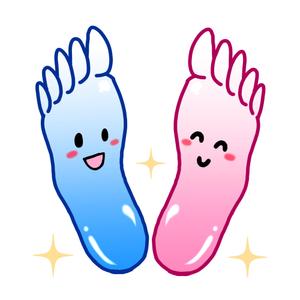 朝霧 ()さんのかかとのつるつる笑顔　形のイラストへの提案