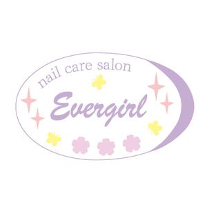 sagino323さんの「nail care salon Evergirl」のロゴ作成への提案