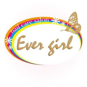 C.DESIGN (ono-10)さんの「nail care salon Evergirl」のロゴ作成への提案