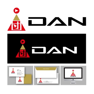 King_J (king_j)さんのウェブ配信集団「DAN」のロゴへの提案