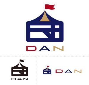 コバタ ()さんのウェブ配信集団「DAN」のロゴへの提案