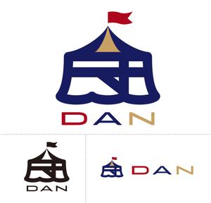 コバタ ()さんのウェブ配信集団「DAN」のロゴへの提案