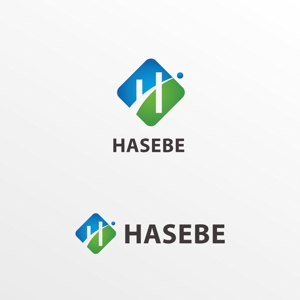 DEVIN (DEVIN)さんの建設業　株式会社HASEBE　名刺用ロゴへの提案