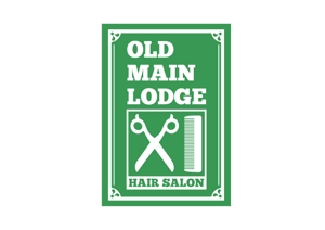 佐野 ()さんの美容室「Old main lodge」のロゴ作成への提案