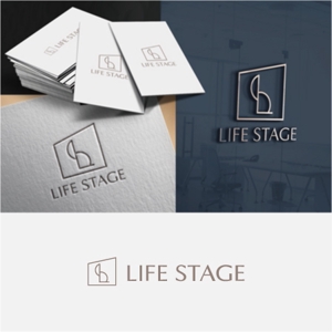 drkigawa (drkigawa)さんの住宅会社　「LIFE STAGE」のロゴへの提案