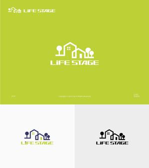 john_paulさんの住宅会社　「LIFE STAGE」のロゴへの提案