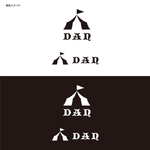 yokichiko ()さんのウェブ配信集団「DAN」のロゴへの提案