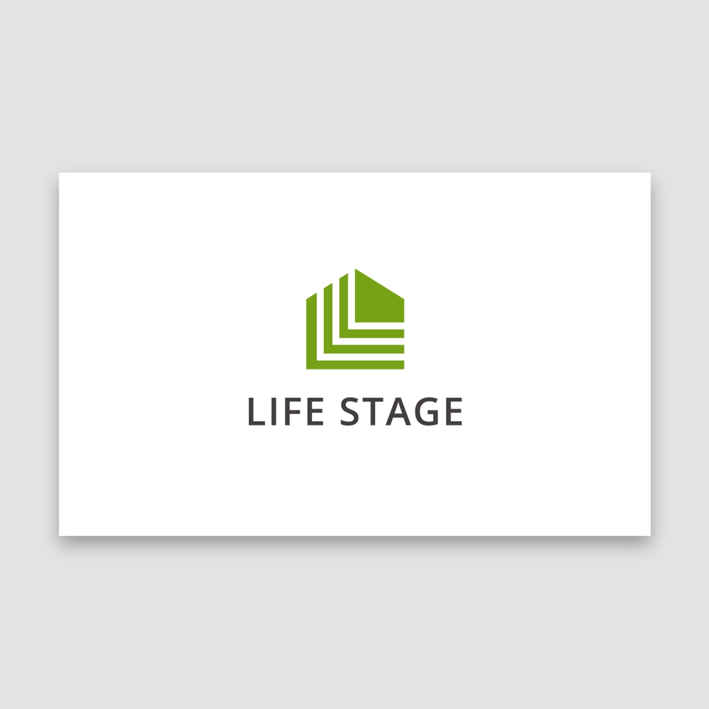 住宅会社　「LIFE STAGE」のロゴ