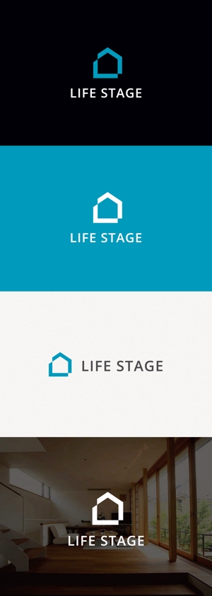 tanaka10 (tanaka10)さんの住宅会社　「LIFE STAGE」のロゴへの提案