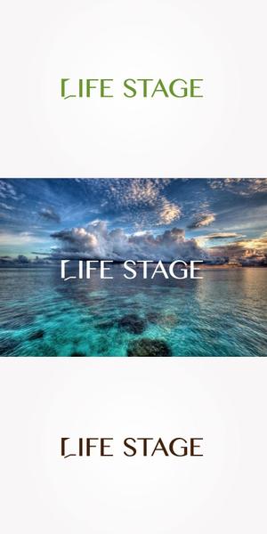 red3841 (red3841)さんの住宅会社　「LIFE STAGE」のロゴへの提案