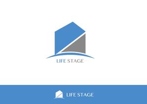 SHOGO (shogo6188)さんの住宅会社　「LIFE STAGE」のロゴへの提案