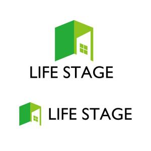hiro (hiroro4422)さんの住宅会社　「LIFE STAGE」のロゴへの提案