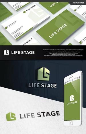 take5-design (take5-design)さんの住宅会社　「LIFE STAGE」のロゴへの提案