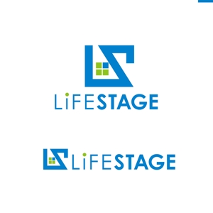 Hagemin (24tara)さんの住宅会社　「LIFE STAGE」のロゴへの提案