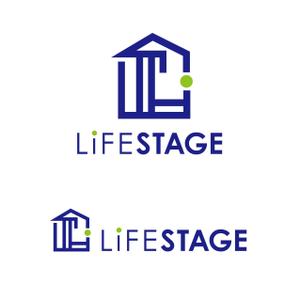 Hagemin (24tara)さんの住宅会社　「LIFE STAGE」のロゴへの提案