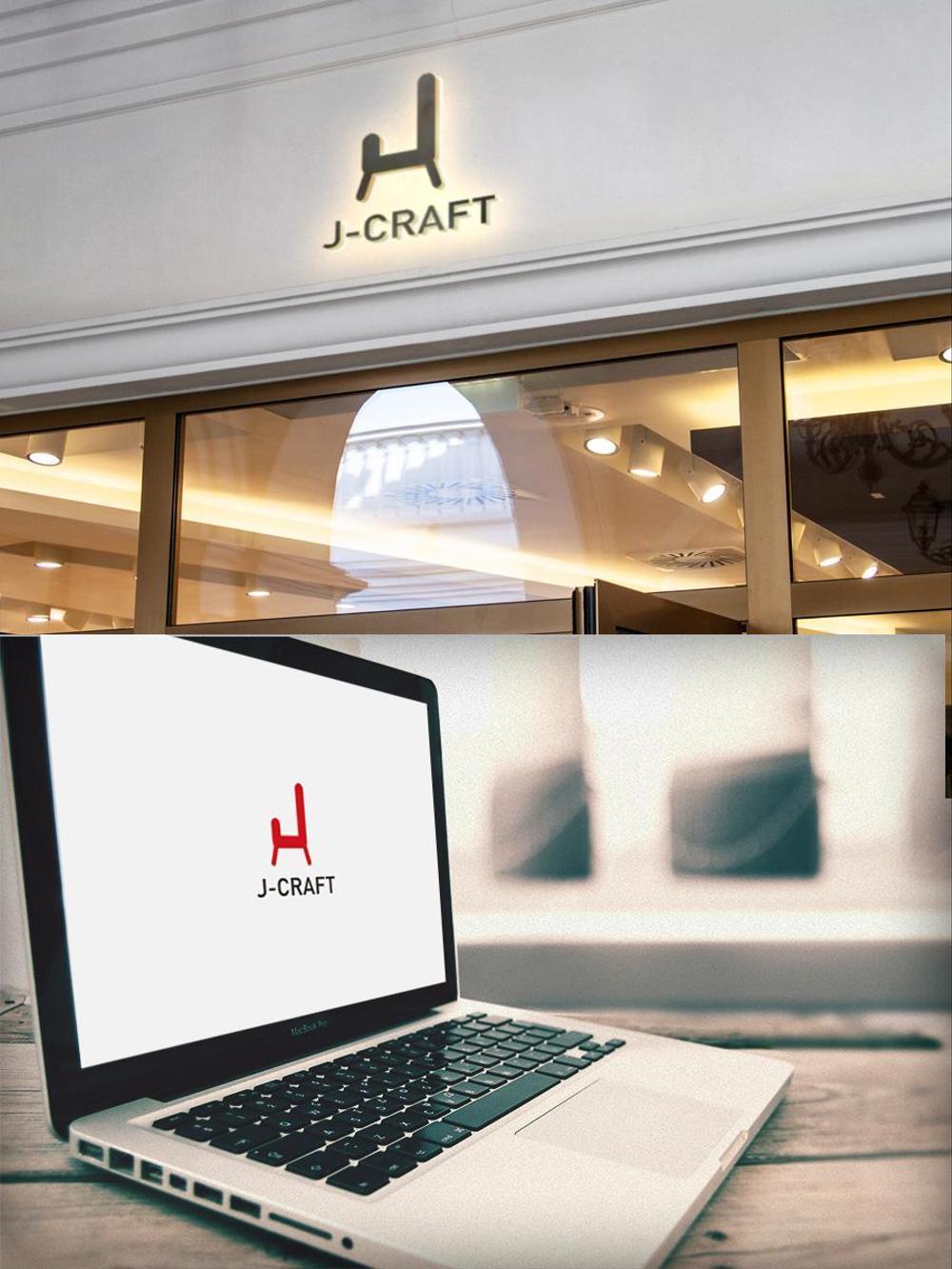 ジェイクラフト　J-CRAFT　J-crt　屋号です。これをうまくロゴにしてほしいです。