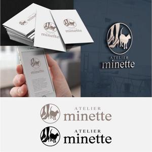 drkigawa (drkigawa)さんの猫専用アパートメント「ATELIER minette」のロゴ制作をお願いします。への提案