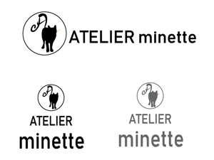 TC.Co.,Ltd. ()さんの猫専用アパートメント「ATELIER minette」のロゴ制作をお願いします。への提案