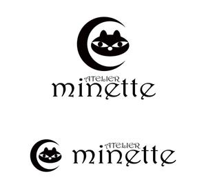 MacMagicianさんの猫専用アパートメント「ATELIER minette」のロゴ制作をお願いします。への提案