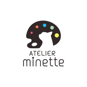 elevenさんの猫専用アパートメント「ATELIER minette」のロゴ制作をお願いします。への提案